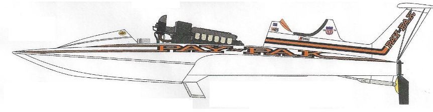 1973 Pay N Pak U 25 Unlimited Hydroplane 1 48 Resin Kit Open Wheel 